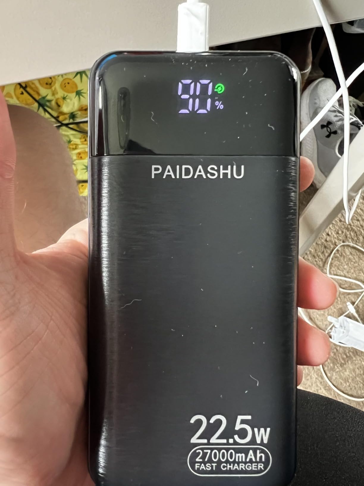 Paidashu 27,000mAh power bank customer review photo 3