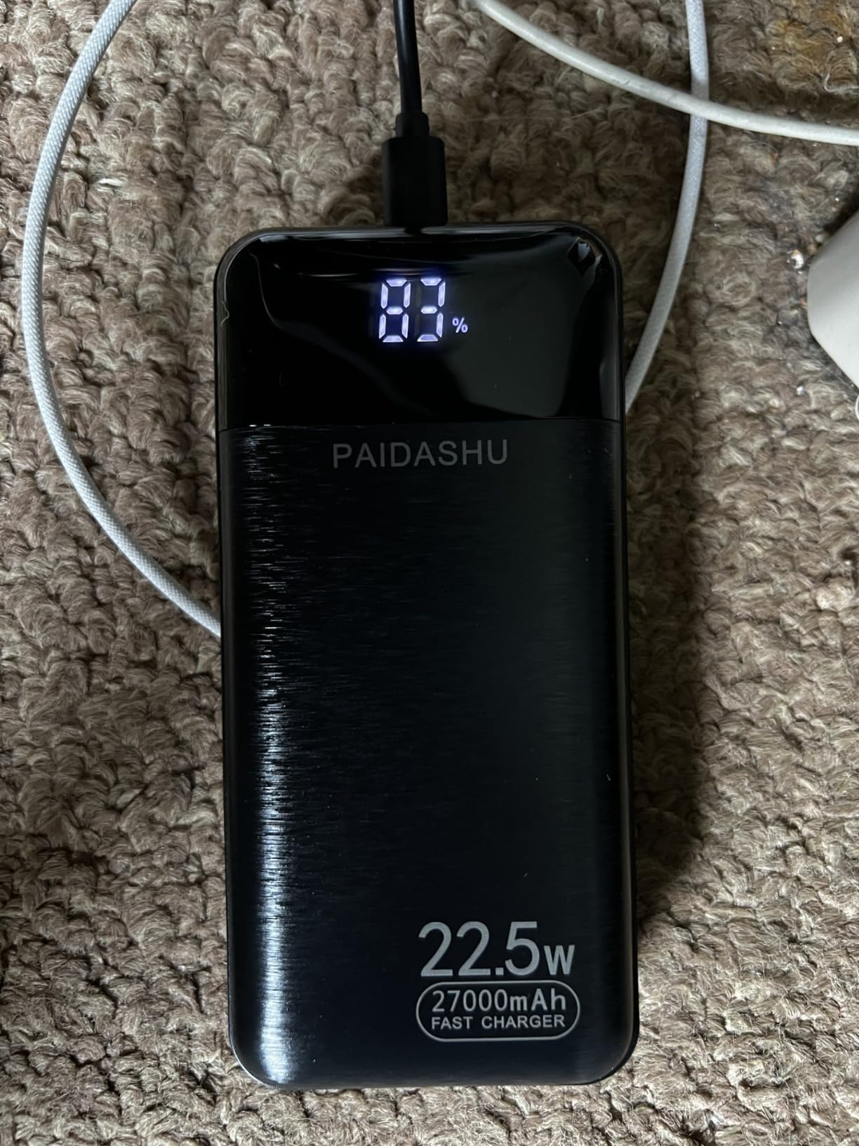 Paidashu 27,000mAh power bank customer review photo 5