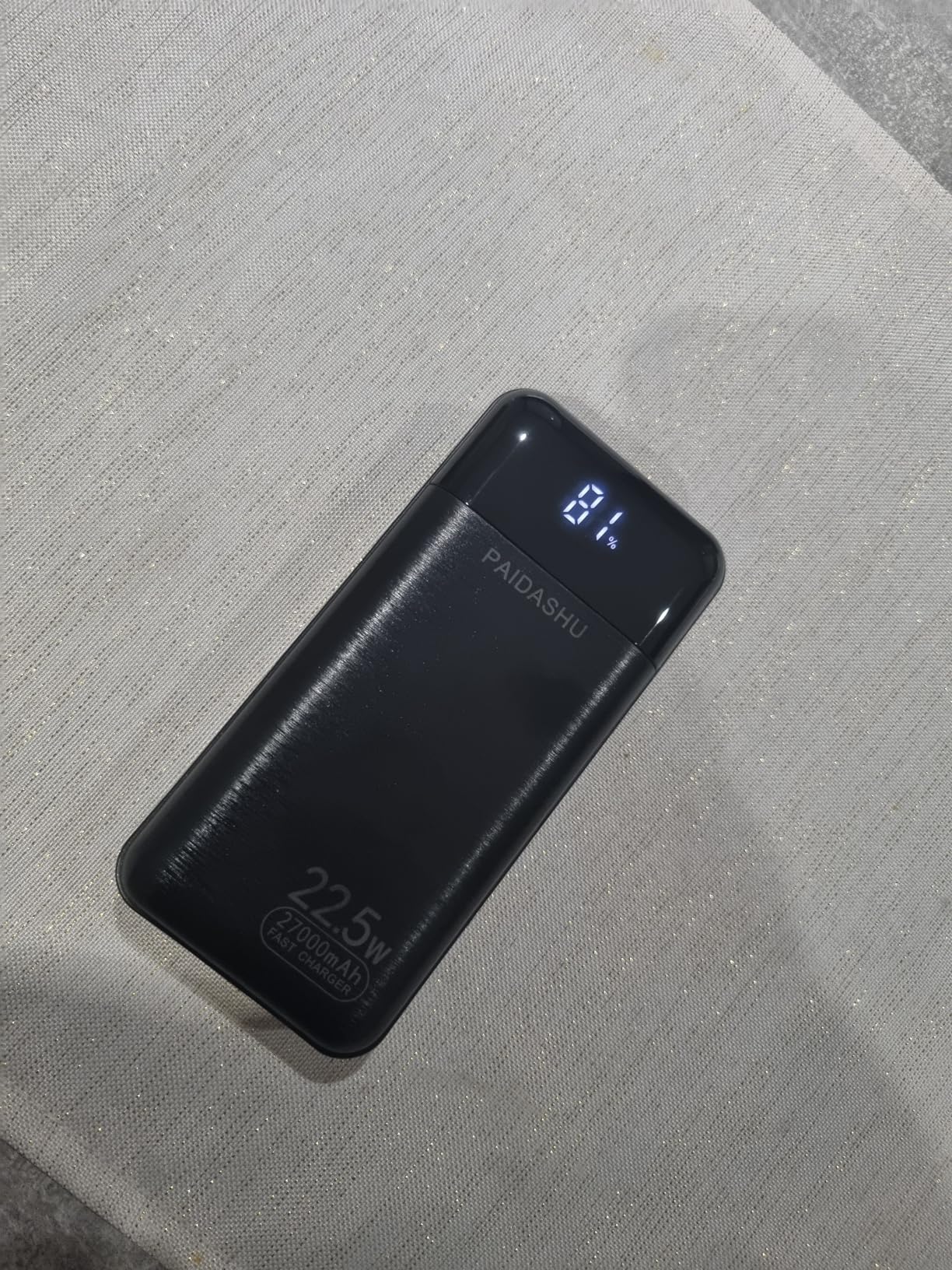 Paidashu 27,000mAh power bank customer review photo 8